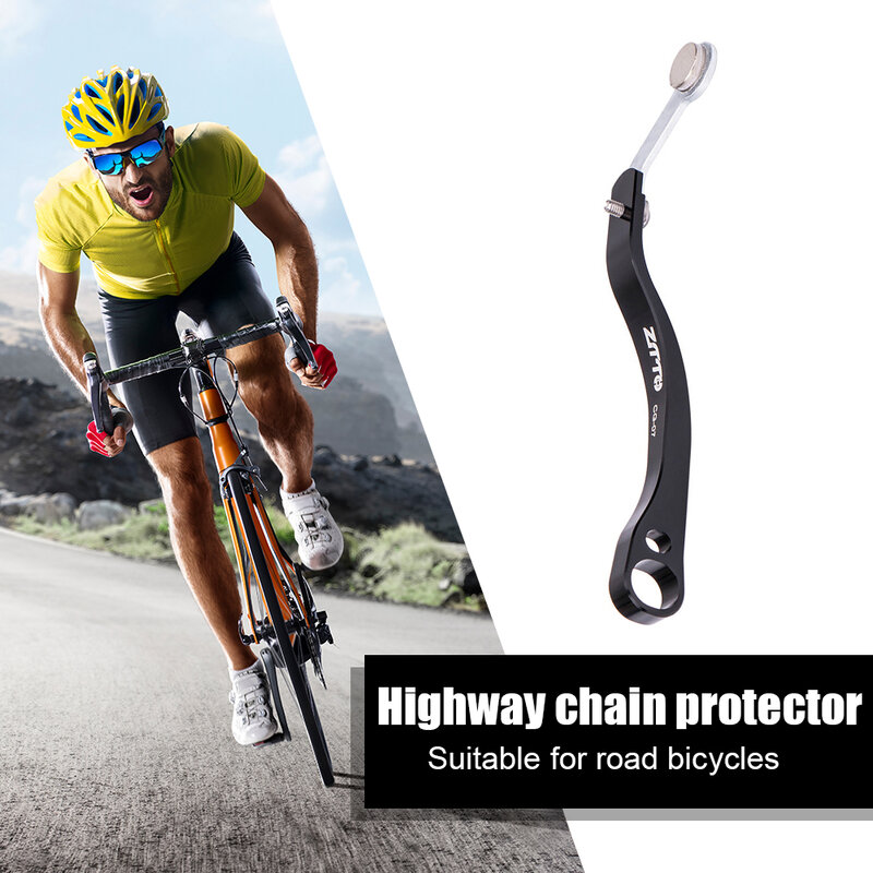 Protecteur de chaîne de guidage de vélo de route, Anti-chute, boucle Anti-chute, stabilisateur de chaîne de cyclisme avec vis