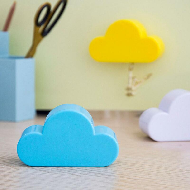 かわいい雲の形をした磁気キーフック,1ピース,吊り下げフック,クリエイティブな家の装飾,z0d8
