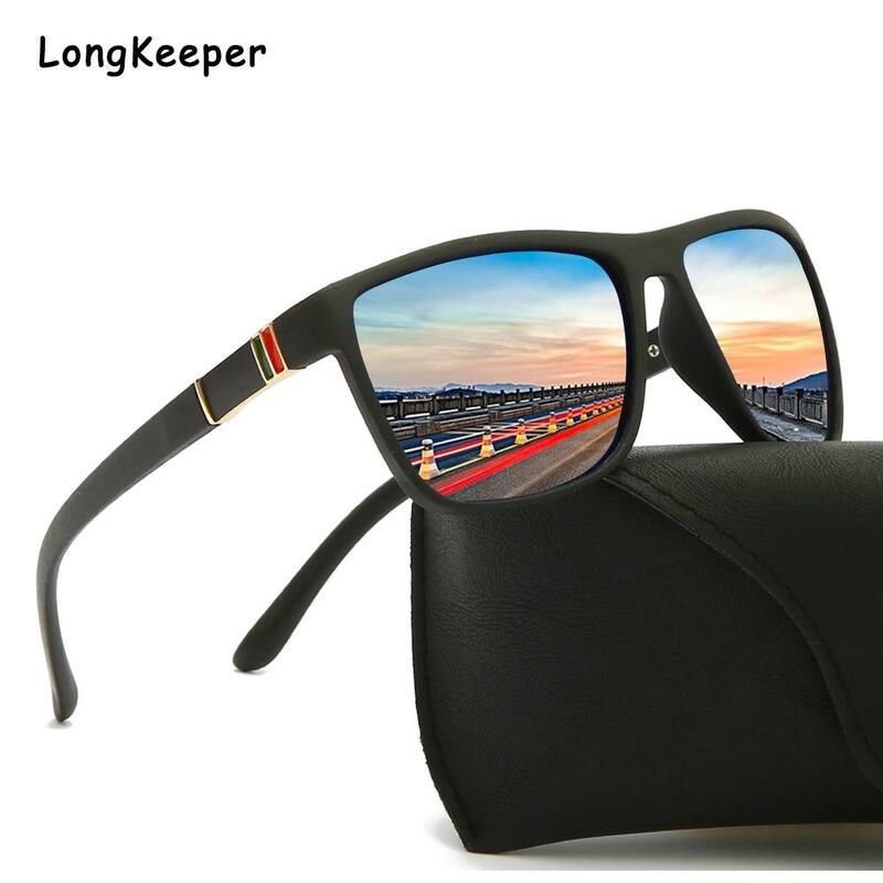 Óculos de sol com lentes polarizadas para homens e mulheres, óculos escuros para esportes ao ar livre, viagens, 2021