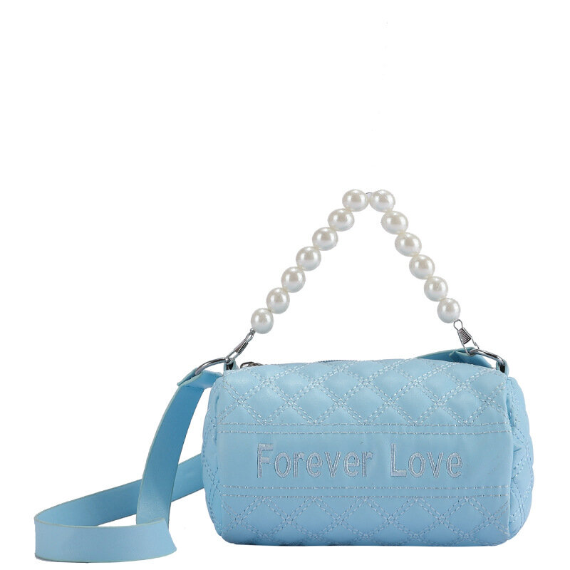 Summer Bags for Women Fashion Women's Bag Version Foreign Style Shoulder Bag Messenger Hand Carrying Cylinder Ladies Handbag