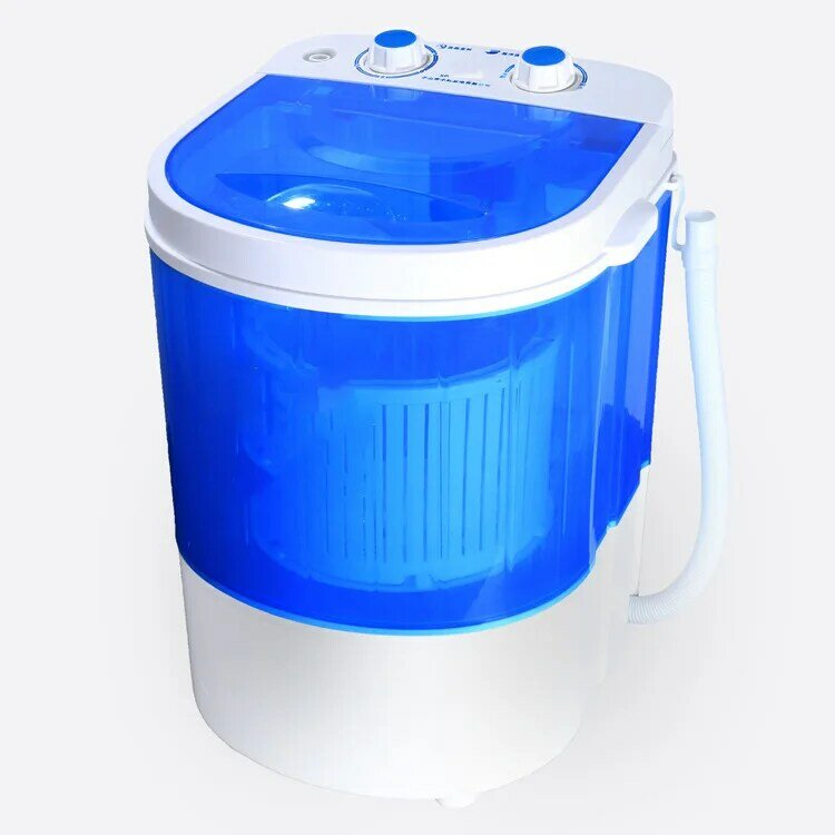 Mini lavadora de un solo barril, 220 V, 4,5 kg