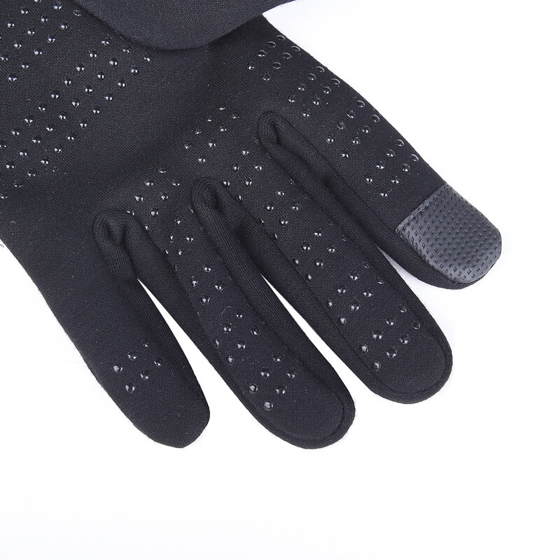 AONIJIE – gants coupe-vent chauds d'extérieur M55, doublure en cachemire doux, hiver, gants thermiques à rabat pour écran tactile, cyclisme, Ski de course