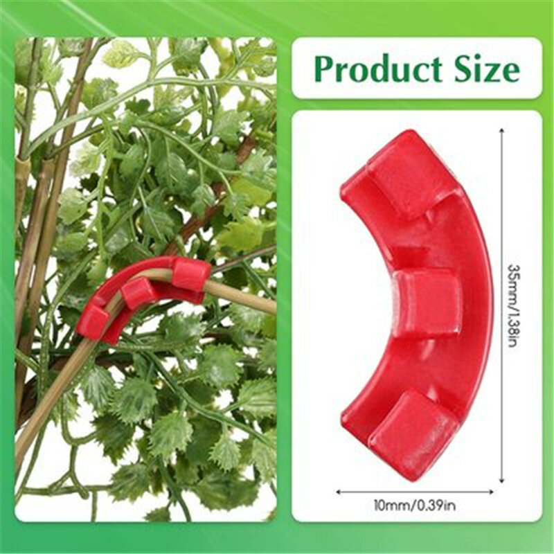 5-40 Pcs Plant Branches Bender 45/90 Degree Plant Bending Growth Trainer Clips for Plant Low Stress Training Control Fixing Clip