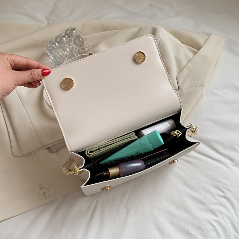 Handbags Woman Luxury Leather Flap Messenger Bags Vintage Sac Bolsas Crossbody Bags for Women Shoulder Bag Female Party Clutch