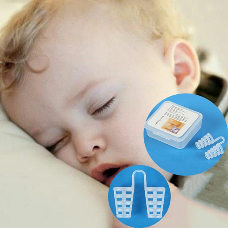 4ขนาดStop Anti SnoringจมูกคลิปHandy Nasal Dilator Anti Snoringยูทิลิตี้Nasal Dilator Snore Stopperใหม่