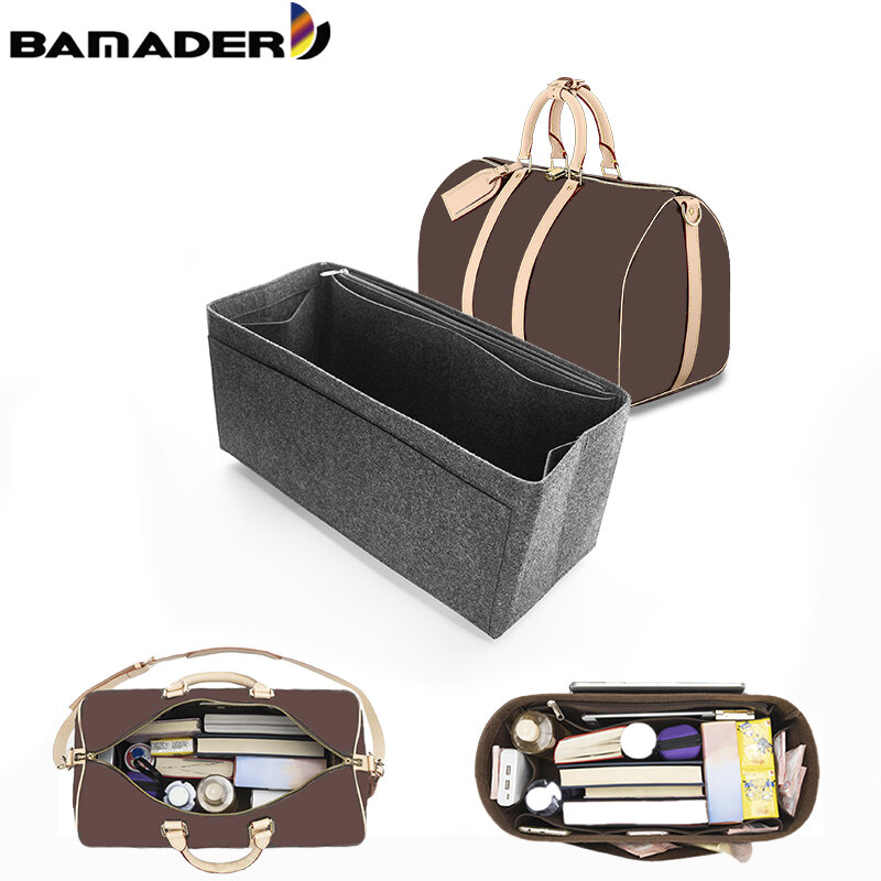 BAMODER-女性用の大容量のトラベルバッグ,ボールペン型の裏地が付いた超便利なポータブルバッグ,すべてのサイドプルバッグに適しています