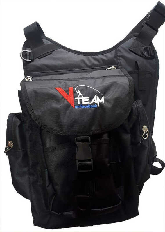 V-team-bandolera giratoria con bolsillos extra, bolso de acabado