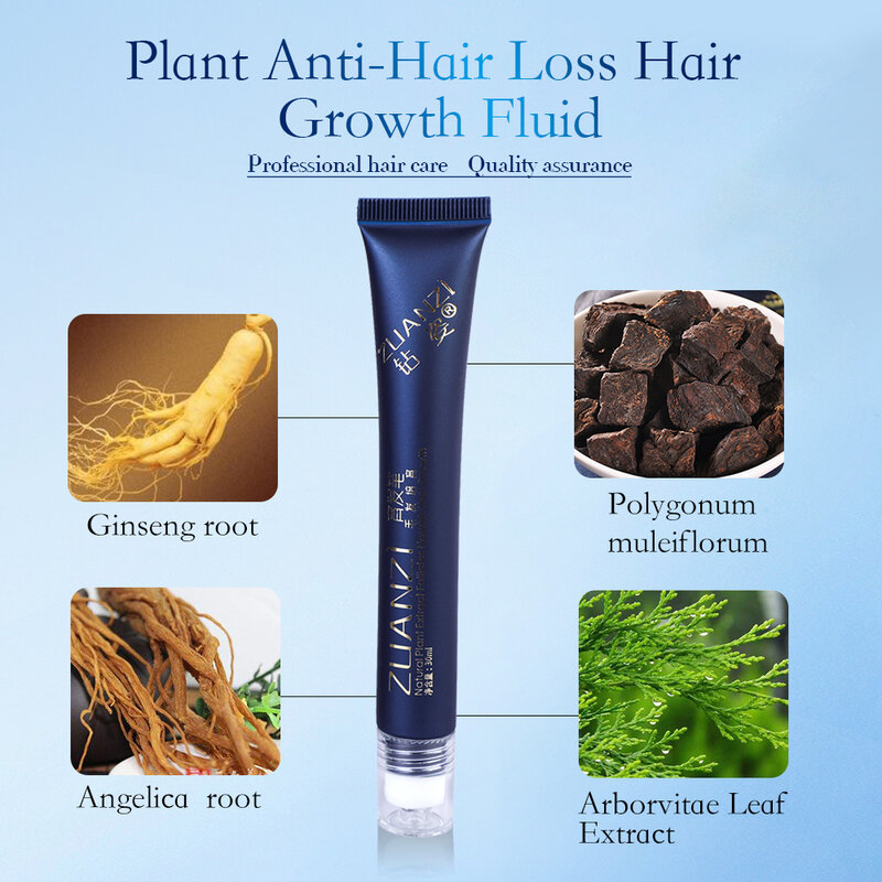 Huile d'essence Anti-perte de cheveux pour le traitement de la croissance des cheveux huile de croissance de barbe empêchant la perte de cheveux sérum de soin des cheveux rapide de croissance des cheveux