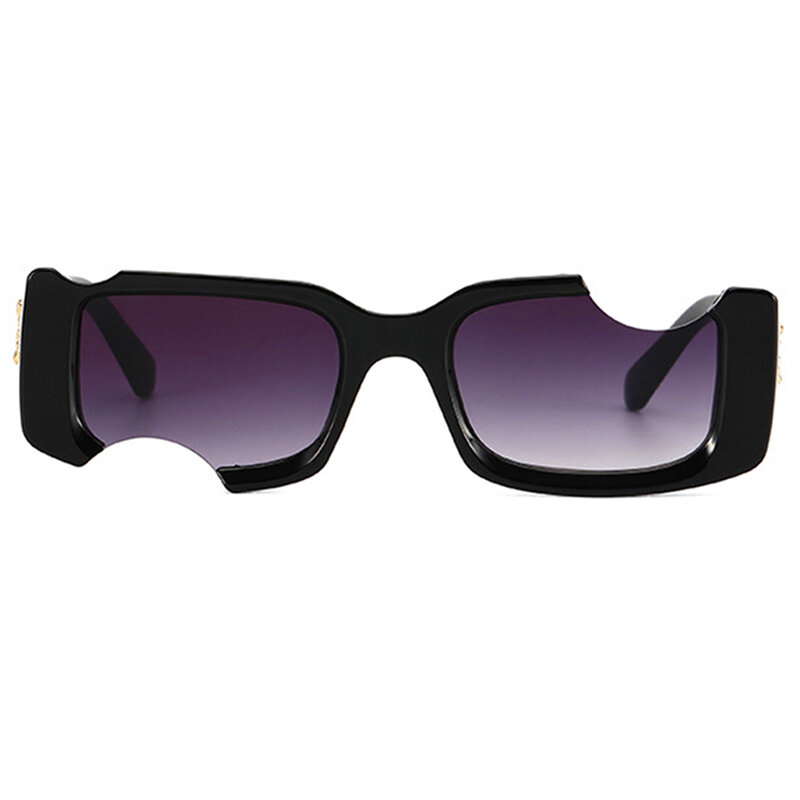 Kacamata Hitam Retro Bingkai Kecil Persegi untuk Wanita Kacamata Hitam Merek Desainer Merah Muda Bepergian Kacamata Hitam Wanita Gradien Lensa Anti-silau
