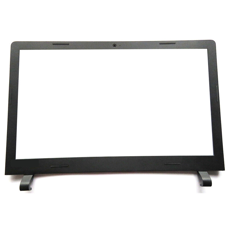 Cubierta trasera de LCD para portátil Lenovo ideapad, piezas de reparación de carcasa negra/gris, bisel frontal, bisagras LCD, 100-15IBY B50-10, 100