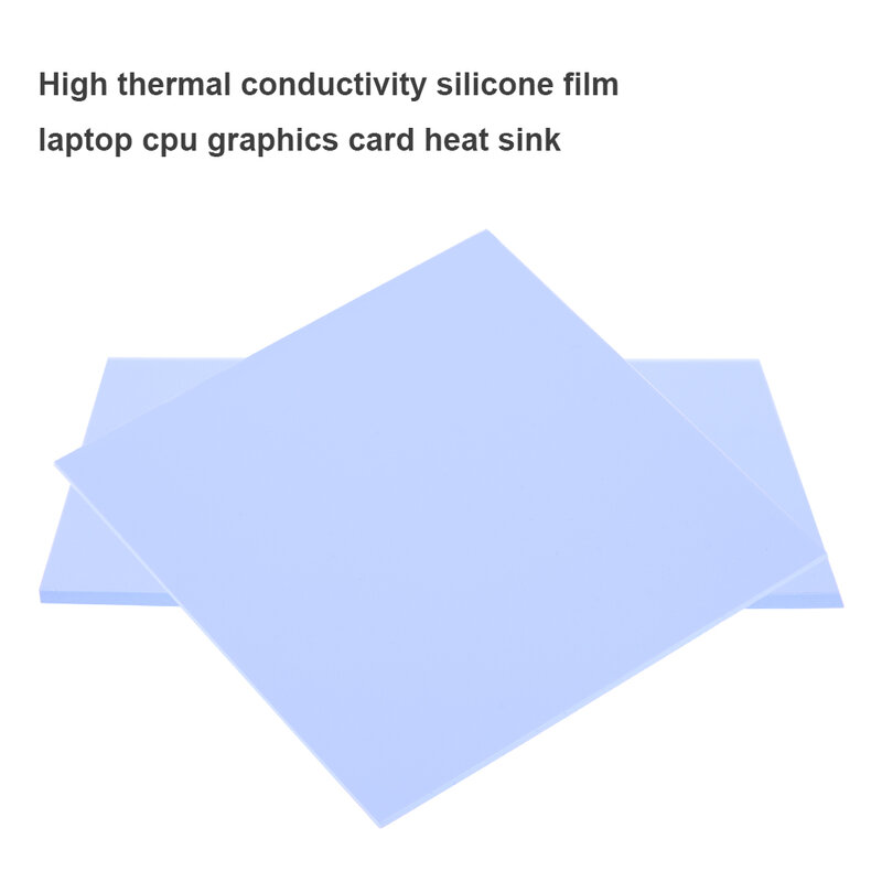 Термопрокладки, проводящая силиконовая прокладка, Теплопроводящий лист для компьютерного процессора, графики, силиконовая смазка, термопр...