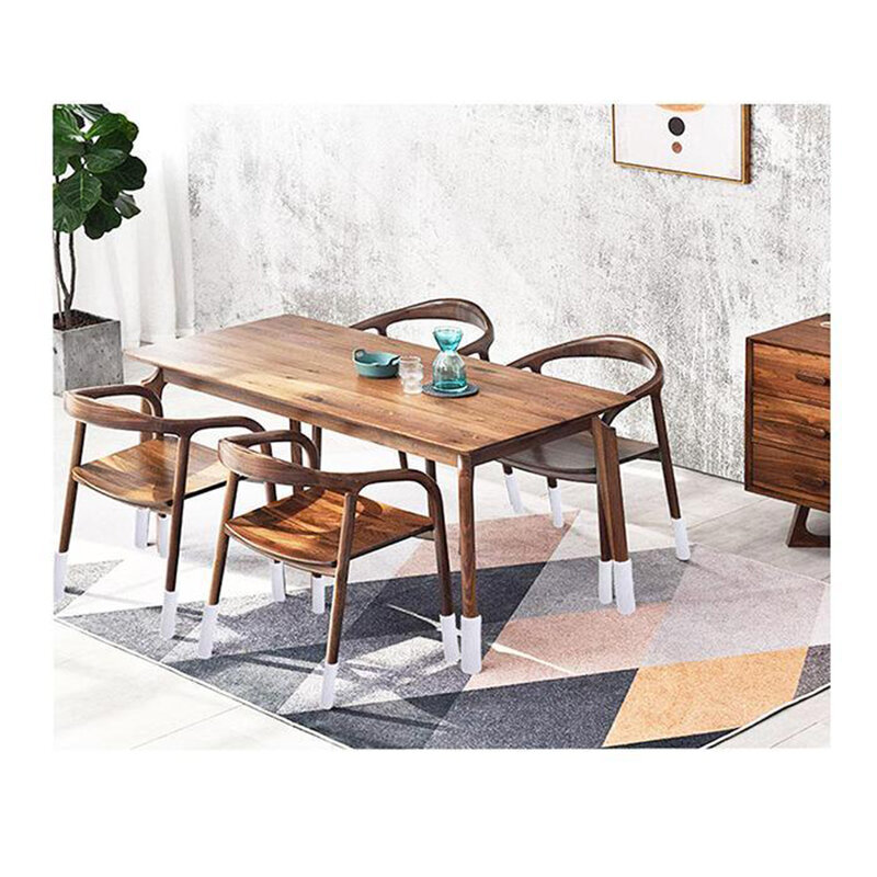 4 sztuk/zestaw stół i krzesła podnóżek z dzianiny nakładka ochronna na buty podłoga w domu ochrony stół i krzesła stołek nakładka ochronna na buty