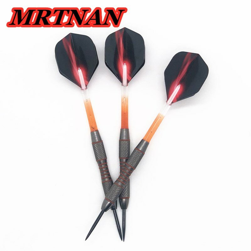 Hot sale 3 pieces/set of high quality 24g steel tip darts professional indoor entertainment dart set outdoor shooting game