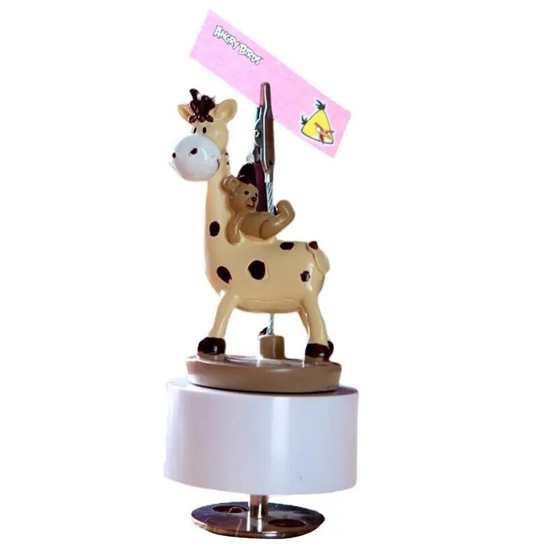 Kuulee Cute Fallow Deer Rotating Music Box