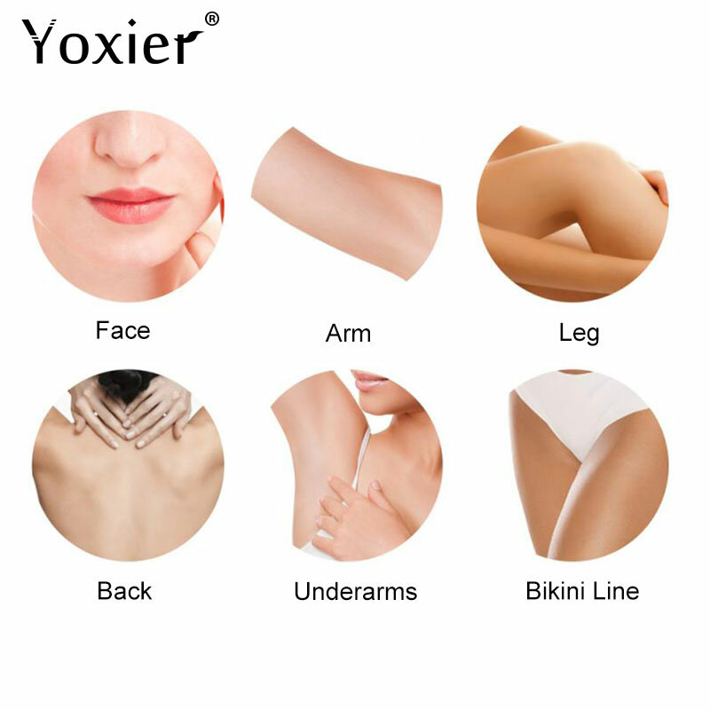 Yoxier Painless Hair Removal Cream Face Arm Leg Back Underarms Bikini Line Full Body Repair Gentle Non-Irritating Skin Care 40g