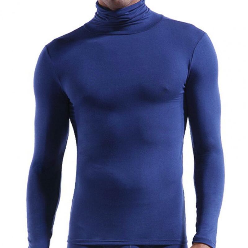 Stylowa prosta koszula obcisły sweter wysokiej elastyczności wszystko mecz koszula za zimę koszula za zimę mężczyzn prosta koszula