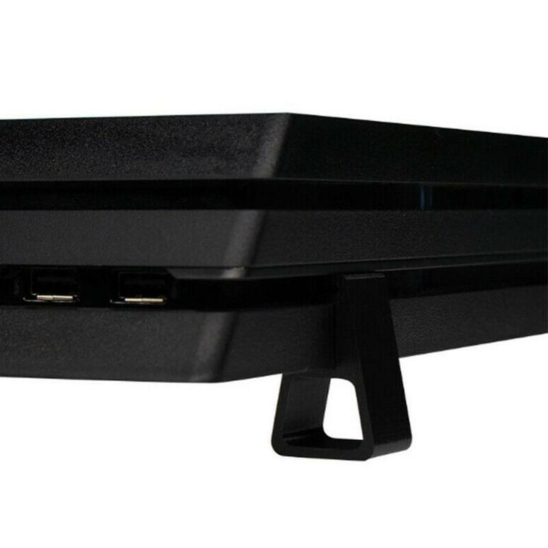 4PCS Game Console Horizontal Holder Bracket Cooling Feet Desktop Stand For Sony PlayStation4 PS4 Slim Pro Game Accessories