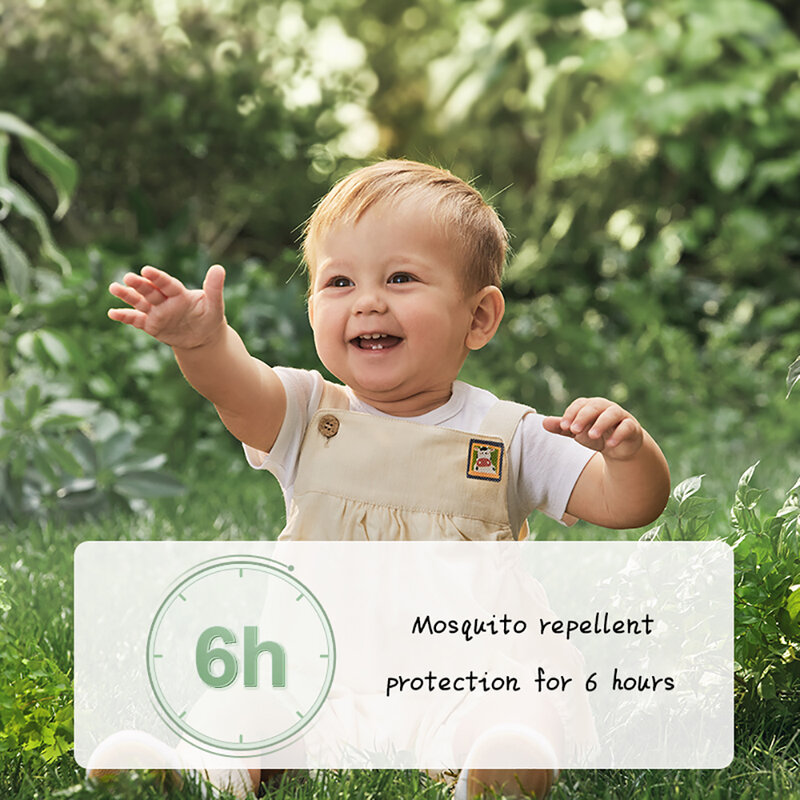 Bc babycare 96 pçs repelente de mosquito remendos adesivos viagem dos desenhos animados bebê adulto não tóxico planta óleo essencial repelente adesivo