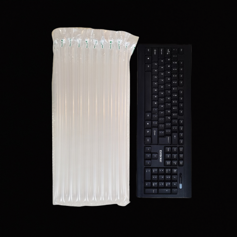 Embalaje de teclado, bolsa inflable de columna de aire, protección de transporte antipresión, envoltura de burbujas
