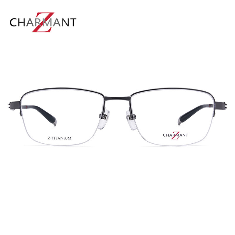 Charmant titânio óculos quadros para homem prescrição qualidade premium óculos ópticos zt19864 feito no japão