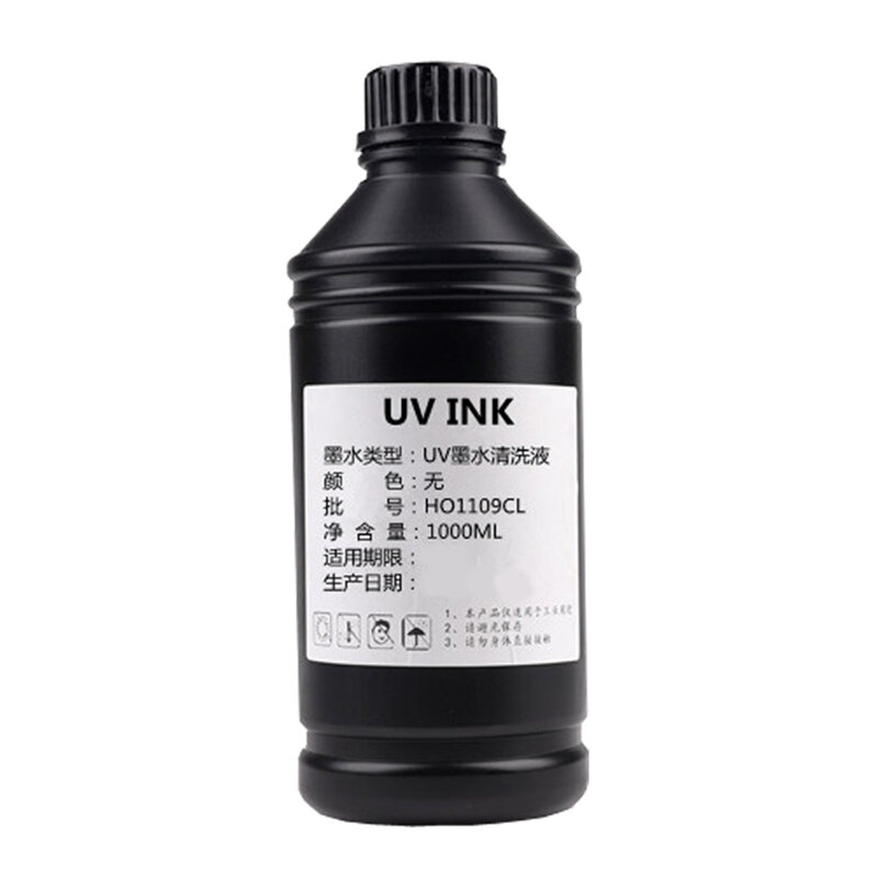 250ML 500ML 1000ML UV Cleaning Liquid For Epson Roland Mimaki UV Modified Printer Cleaning Fluid Printhead Cleaning Solution