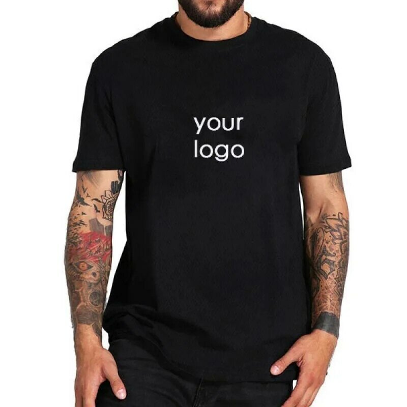 Camiseta personalizada informal para hombre  camiseta de manga corta.. 