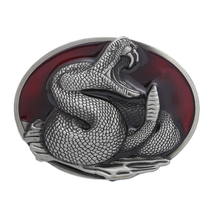 Hebilla de cinturón de serpiente occidental, accesorios de Rodeo de vaquero
