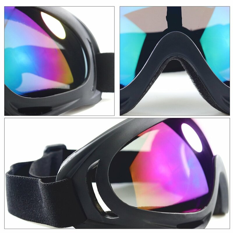 очкиSki Glasses X 400 UV Protection Outdoor Sport Snowboard Skate  Winter Windproof Skiing Goggles Dust Proof Goggles