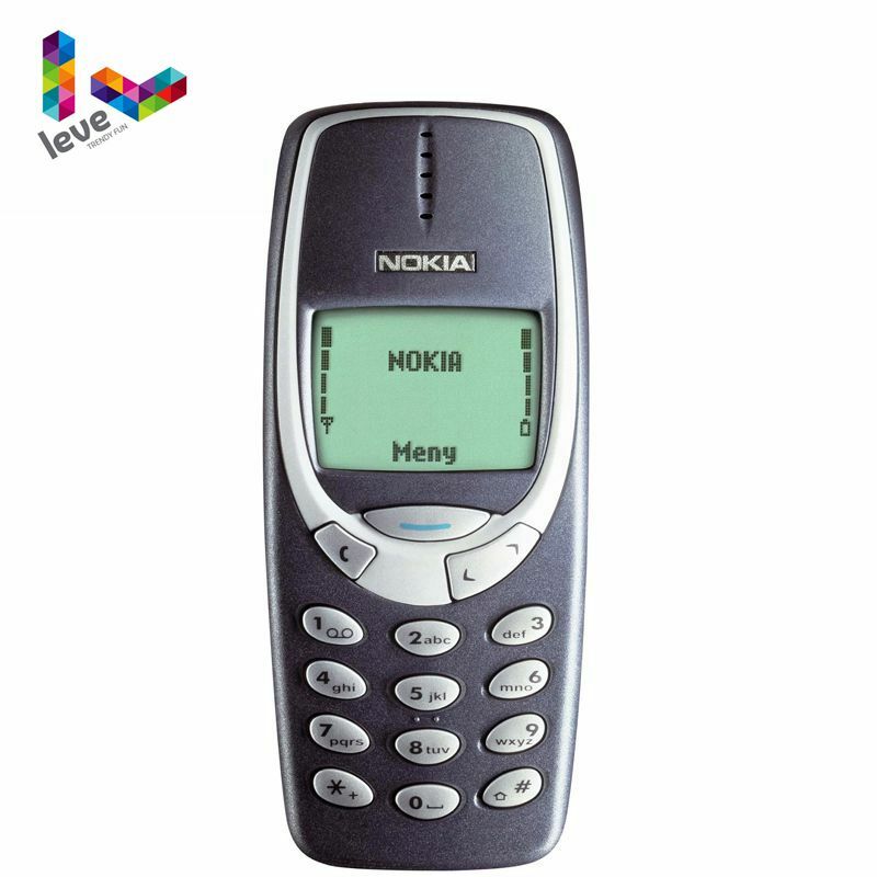Used Nokia 3310 Unlocked Mobile Phone GSM 900/1800 Support Russian& Arabic Keyboard Multi-Language Cellphone Free Shipping