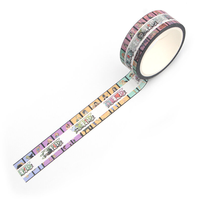 FD0467 Anime Washi Tape Plakband Diy Masking Tape Grappige Stickers Decoratieve Briefpapier Tapes