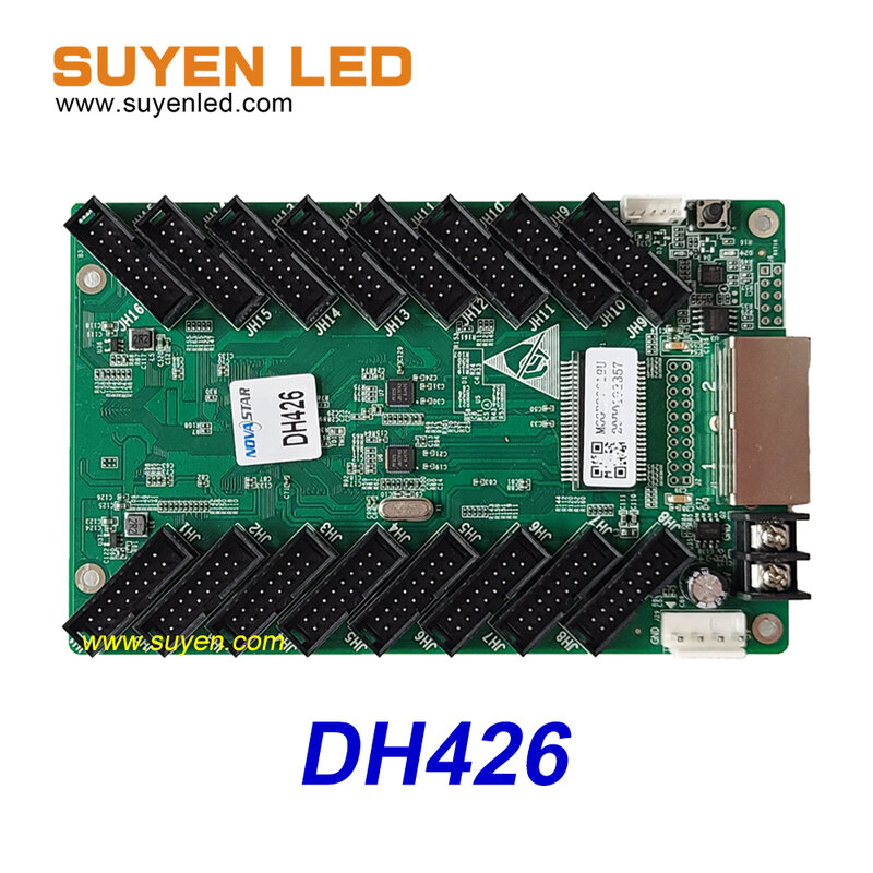 Лучшая цена NovaStar полноцветный светодиодный экран карта приема DH426 MRV216