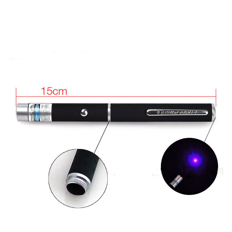 Puntatore a vista Laser 5MW penna a luce Laser a punto rosso verde blu ad alta potenza potente misuratore Laser 650Nm Lazer verde