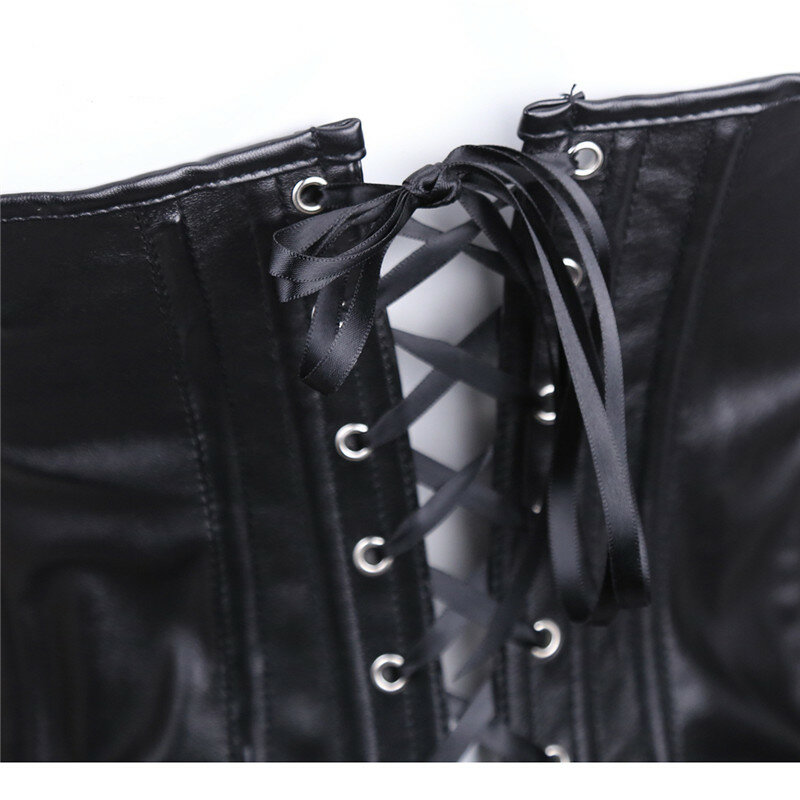 New Sexy Ladies Leather With Underwear Fancy Adults Game Costume Sexy Lady Outfit Women Cosplay Body Costumes