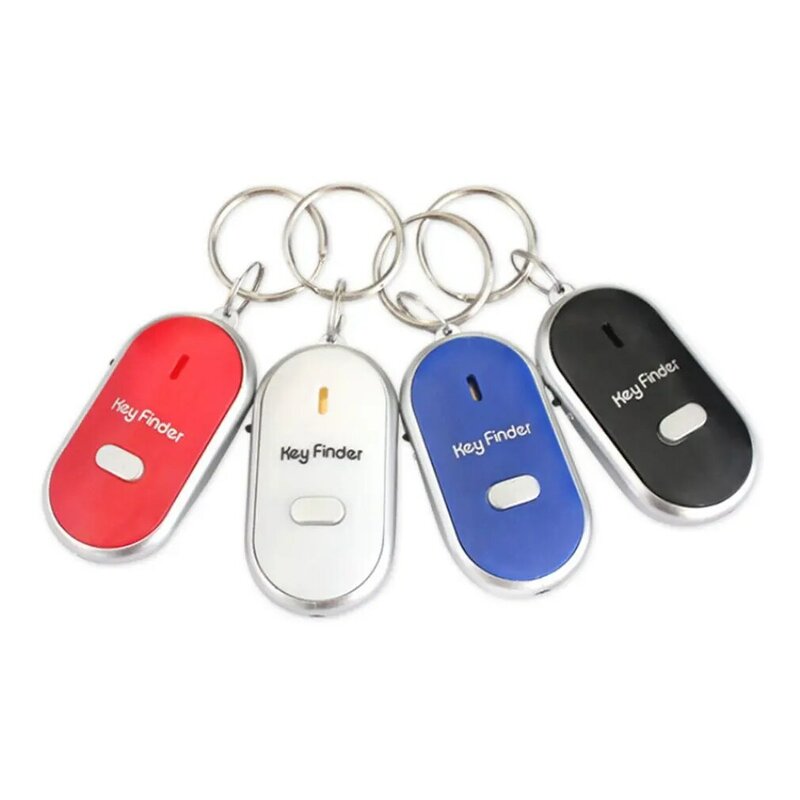 Smart Key Finder Whistle Sensors Smart Key Finder Anti-lost Whistle Sensors LED Keychain Tracker