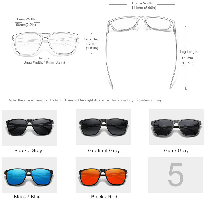 GXP 2021 BOUTIQUE TR90 montatura da uomo in alluminio guida occhiali da sole polarizzati donna tonalità quadrate lente UV400 Oculos De Sol