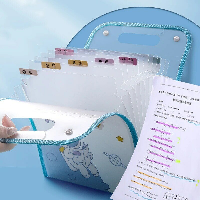 A4โฟลเดอร์ผลิตภัณฑ์ Be Classement Kawaii นักเรียนแฟ้มโฟลเดอร์กระเป๋าเก็บนักเรียนโรงเรียนเครื่องเขียน