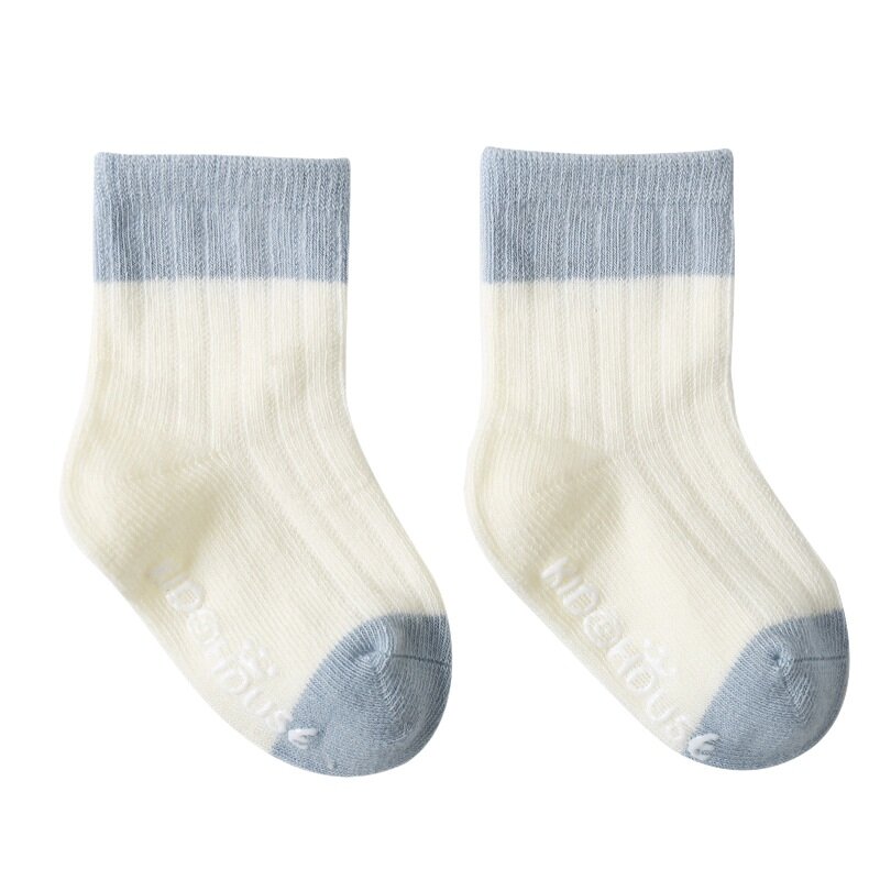 Детские Силиконовые коралловые флисовые хлопковые эластичные носки для новорожденных детские Нескользящие мягкие носки для малышей