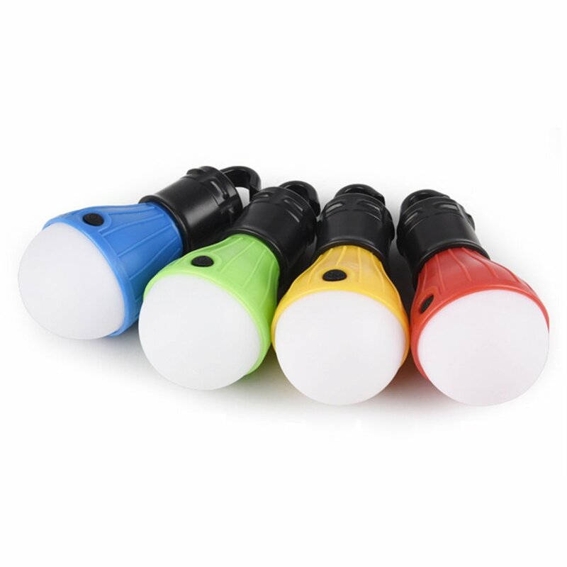 Mini linterna portátil lámpara de tienda LED de emergencia linterna con gancho para colgar para Campingdiscount al aire libre