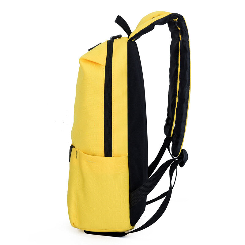 Casual Backpacks Capacity Waterproof Summer Lightweight Oxford School Bag Color Contrast Shoulder Backpacking