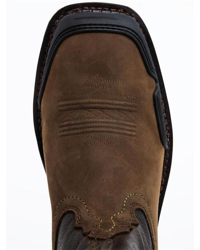 Shang-Botas de tacón bajo para hombre, zapatos hechos a mano, informales, occidentales, con patrón bordado, cómodos, clásicos, a la moda, ZQ0266
