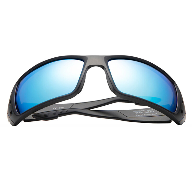 Gafas de sol polarizadas Retro para hombre, lentes de sol cuadradas con espejo, diseño de marca, para conducir, pesca