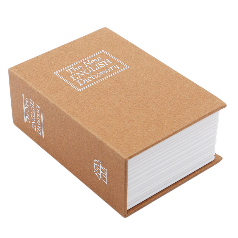 Caixa secreta em forma de livro, caixa disfarçada de livro para crianças