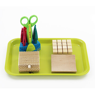 Spitze Schere Montessori Kunst Materialien Frühen Pädagogisches Spielzeug Hand-auge Koordination und Geduld Training Ausrüstung für Kinder 3 ~ 6