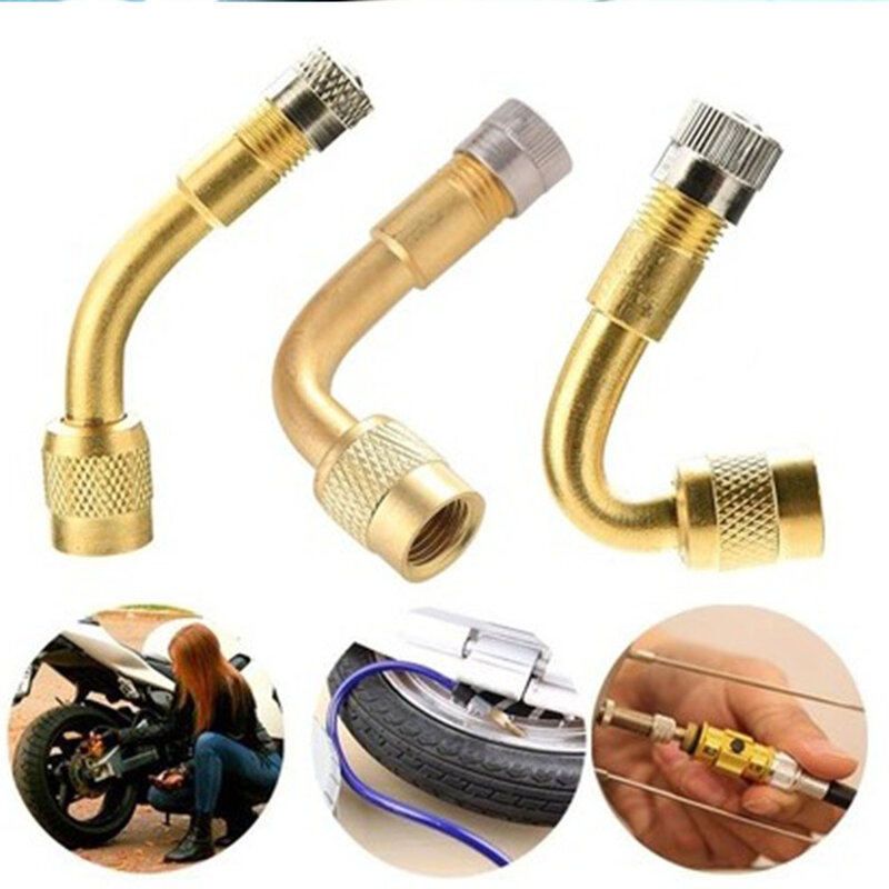 45 ° /90 ° /135 ° car motorcycle inflatable nozzle tire valve nozzle extension tube inflatable extension tube