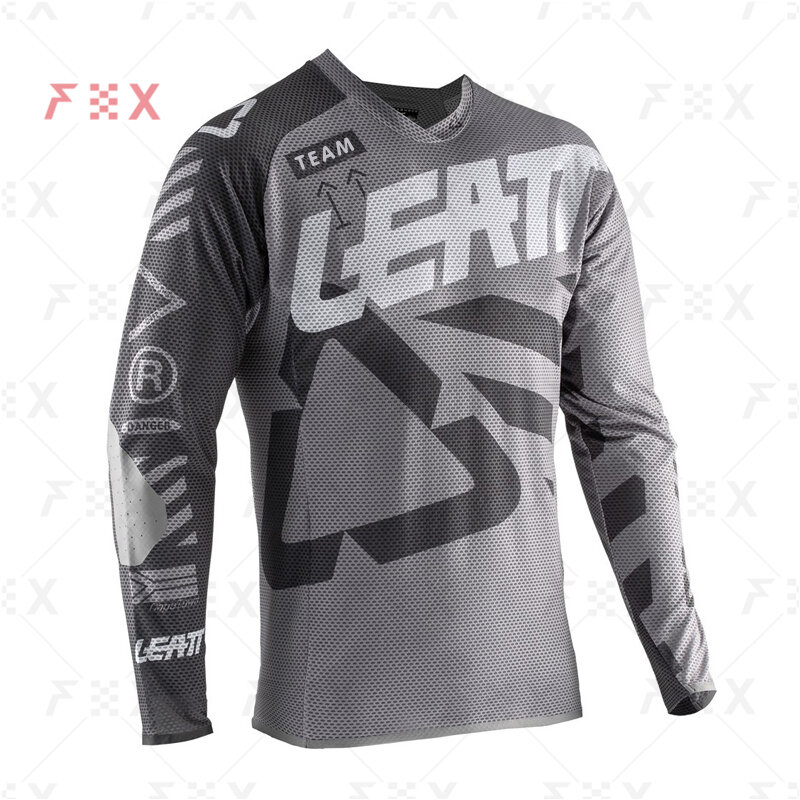 Leatt-Camiseta de equipo de ciclismo de montaña y motociclismo, camisa locomotora para bicicleta de montaña, DH, MX