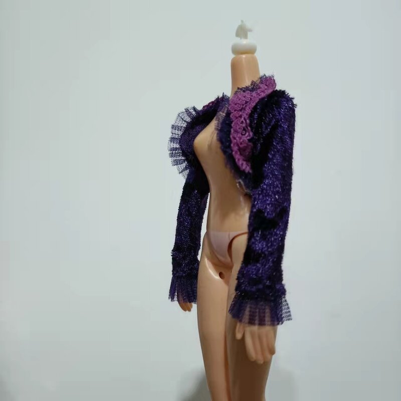 뜨거운 판매 희귀 한 옷 드레스 탑 스커트 짧은 bratz 인형 30cm 플라스틱 인형 소녀를위한 무작위 일치 선물