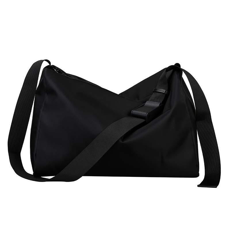 Bolso cruzado de nailon para hombre, bolsa de Fitness de gran capacidad, informal, a la moda