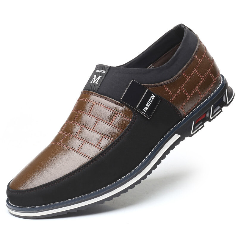 Zapatos informales de gran tamaño para hombre, mocasines transpirables a la moda, color negro y azul, gran oferta