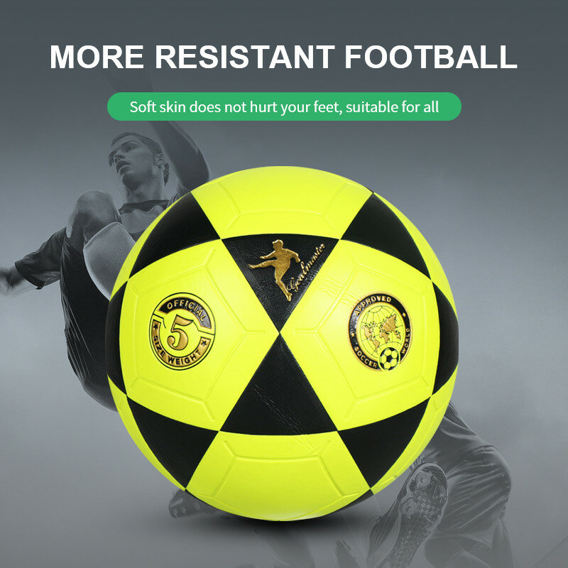 Balón de fútbol profesional estándar, equipo de fútbol Deportivo, pelota de entrenamiento Original, Bola de fútbol 5, tamaño de Voetbal, balones de fútbol, Liga 5