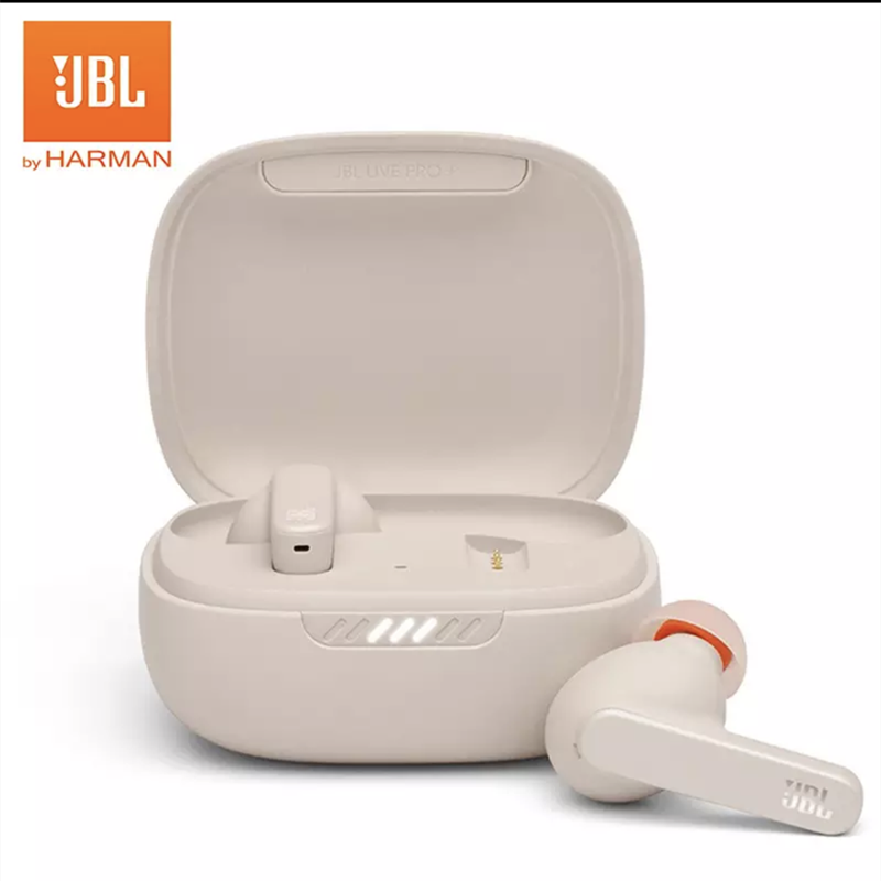 Oryginalny JBL LIVE PRO + TWS Bluetooth bezprzewodowe słuchawki słuchawki sportowe głęboki bas słuchawki wodoodporne słuchawki z etui z funkcją ładowania